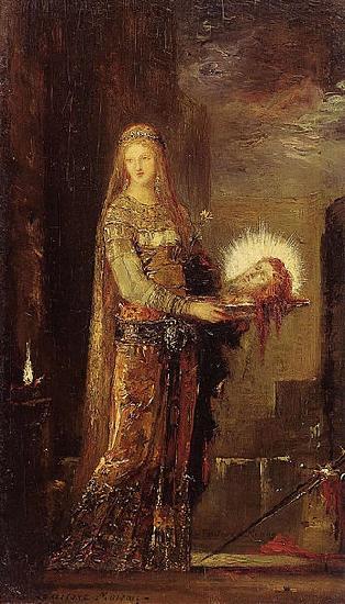 Gustave Moreau Salome Carrying the Head of John the Baptist on a Platter